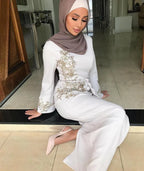 Muslim embroidered dress - DanaFashionstore