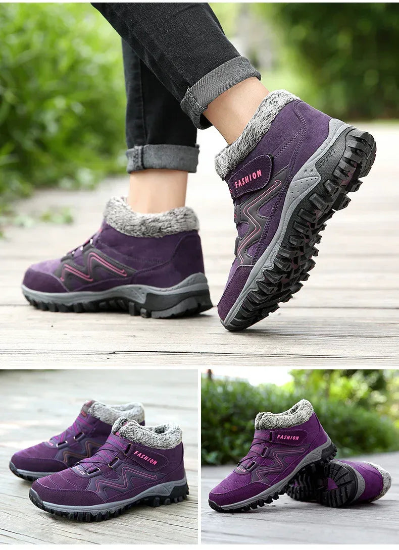 Winter warm and velvet thick couple shoes - DanaFashionstore