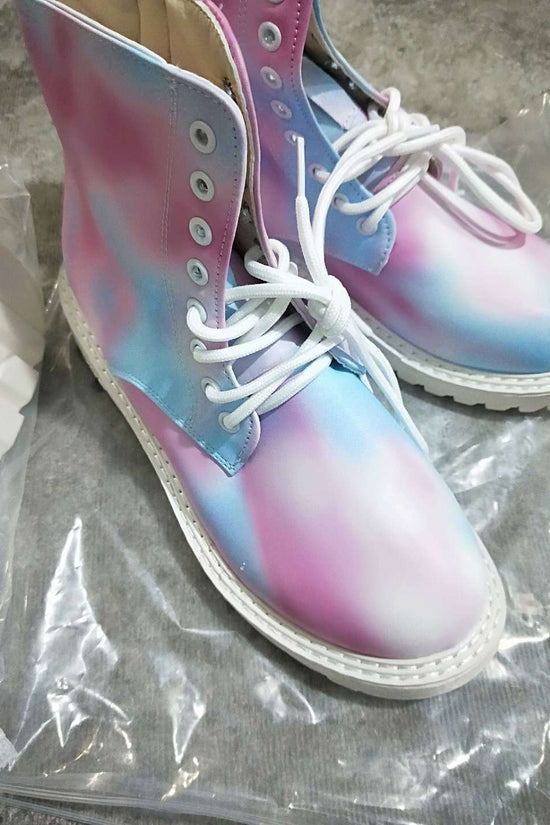 Colorful Martin boots women's casual boots