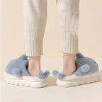 Shark Slippers Soft Sole Furry Shoes Home Bedroom Slippers Women - DanaFashionstore