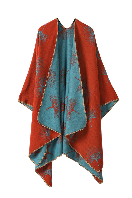 Ginkgo Leaf Shawl Summer High Sense