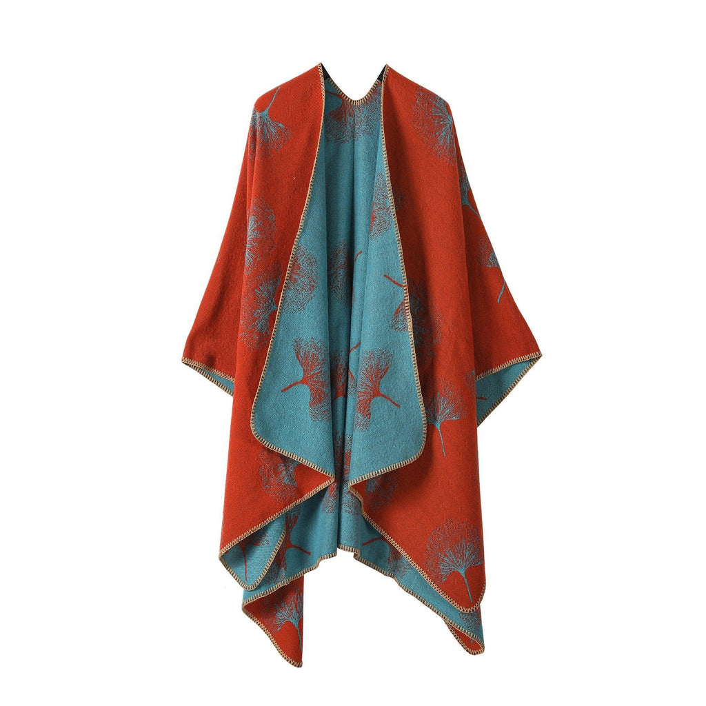 Ginkgo Leaf Shawl Summer High Sense - DanaFashionstore