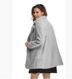 Faux Fur Coat Women 2025 - Long Sleeve Warm Plus Size Winter Jacket - DanaFashionstore