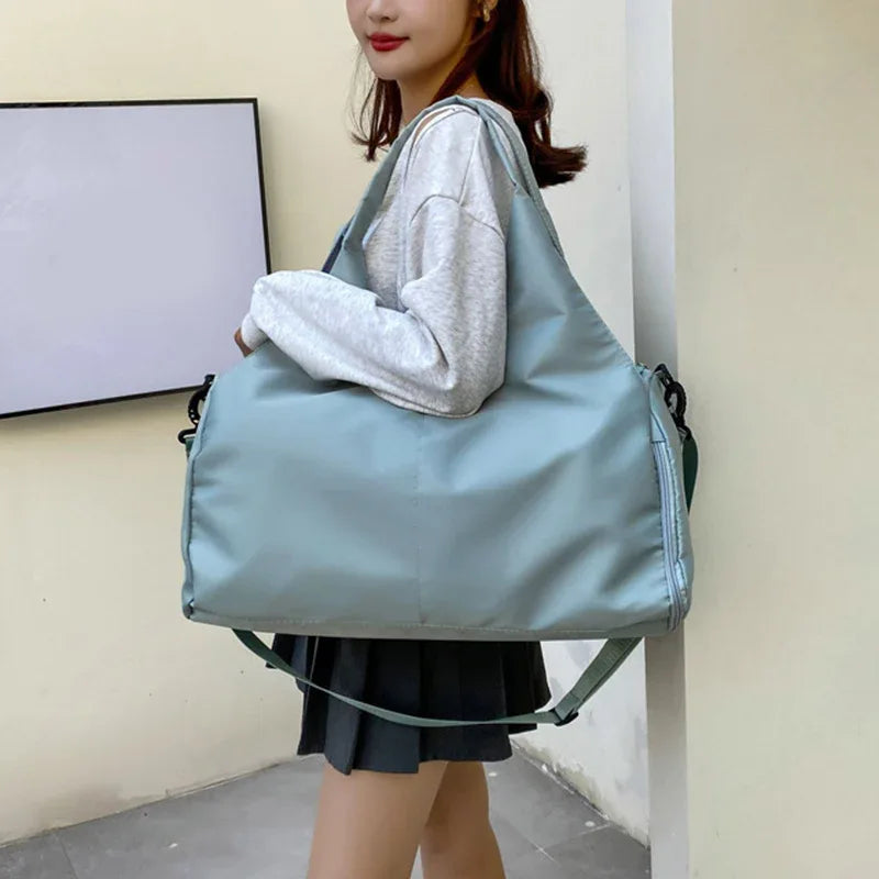 Women Yoga Bag Sports Fitness Dry And Wet Separation Large Capacity Storage Travel Bags Can Carry Yoga Mats - DanaFashionstore