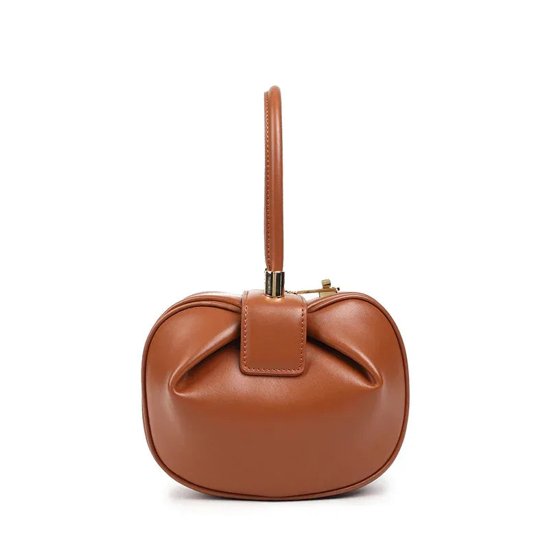 Leather handbags fashion dumplings handbag - DanaFashionstore