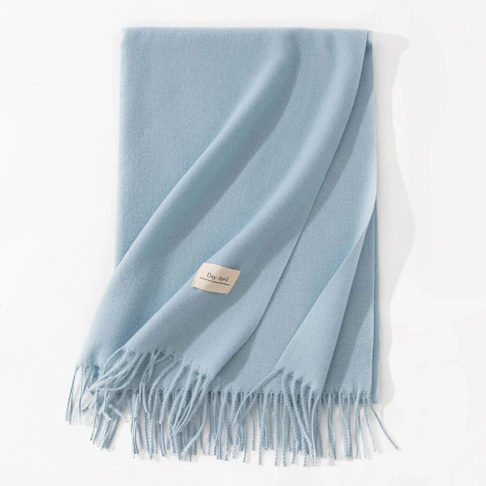 Pure Color Artificial Cashmere Scarf Women's Winter High-grade Shawl - DanaFashionstore
