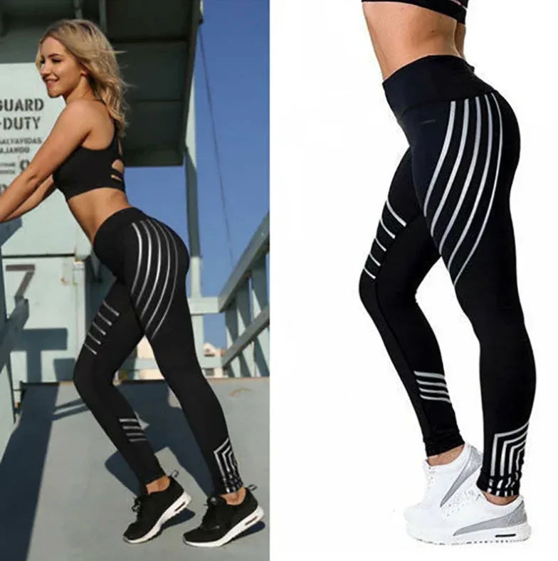 Women Workout Leggings Pants Women Leggins Women Fitness Night Glowing Autumn Winter Leggings Women legins - DanaFashionstore