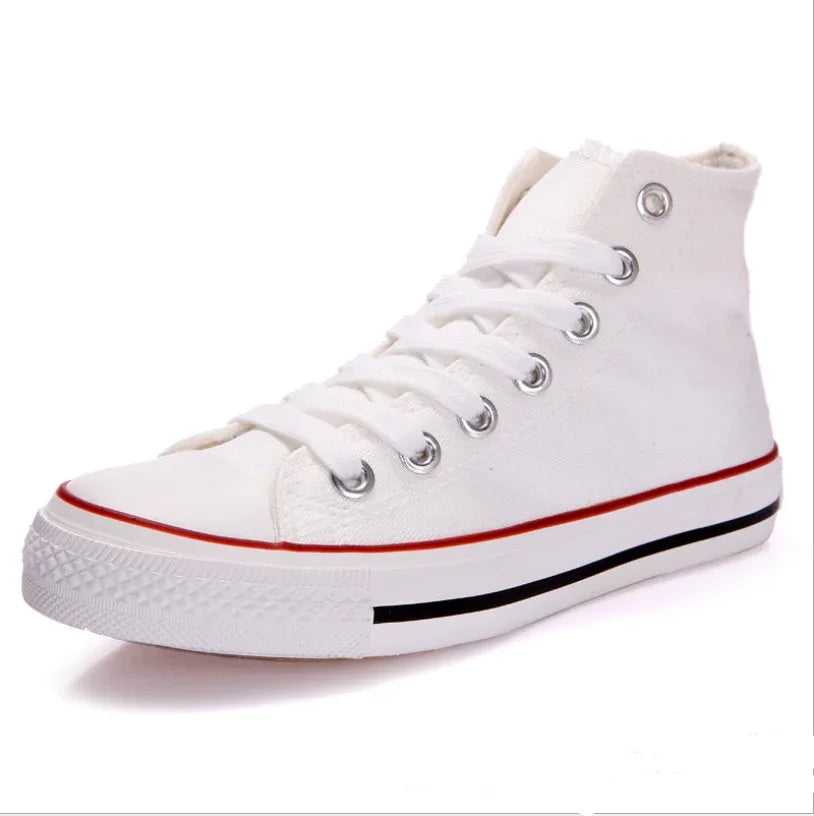 High-top canvas shoes - DanaFashionstore