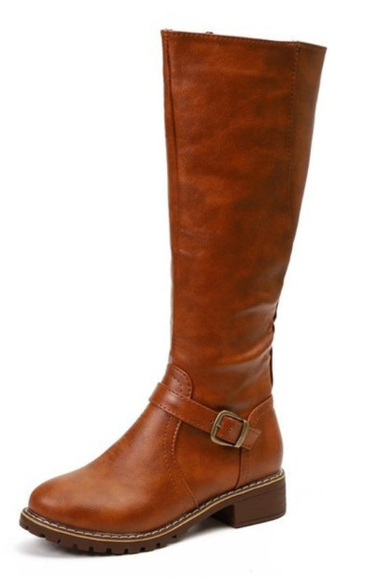 European and American women's knight boots