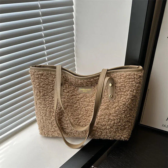 Fashionable Furry Versatile Shoulder Bag - DanaFashionstore
