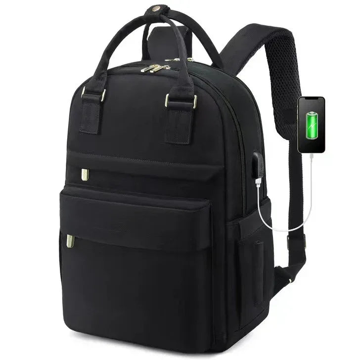 Girls Backpack Fashion Large Capacity Laptop Bag Portable Travel Backpack - DanaFashionstore