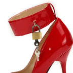 Ladies Lock Stiletto 12cm Pointed High Heels - DanaFashionstore