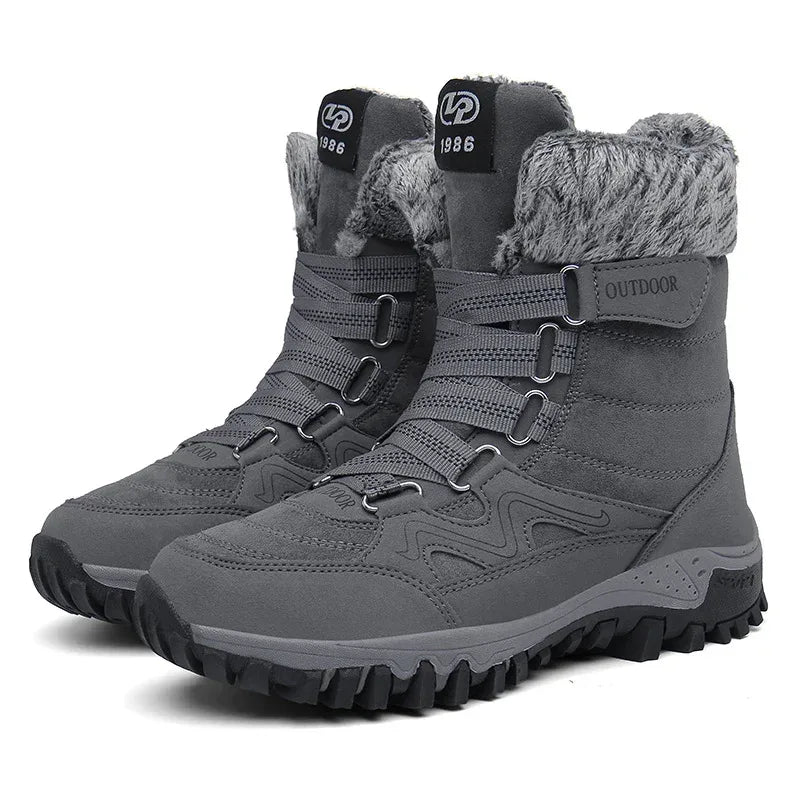 High-top warm and velvet cotton shoes - DanaFashionstore