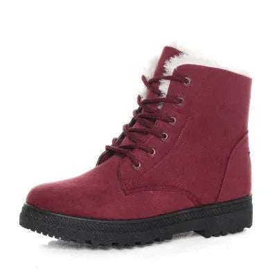 Women winter warm big size cotton boots snow boot - DanaFashionstore