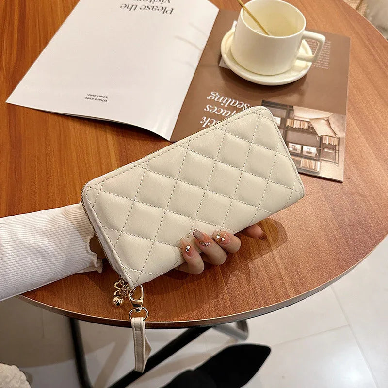 Rhombus Wallet Women's Long European And American Fashion - DanaFashionstore