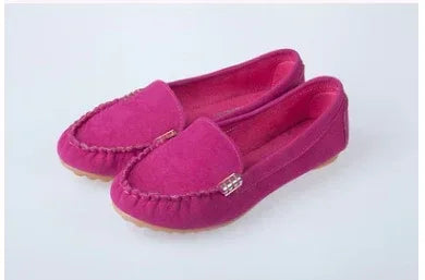 Spring and summer flat with the end of pregnant women nurse shoes Peas shoes casual women's shoes driving shoes Mom shoes a pedal - DanaFashionstore