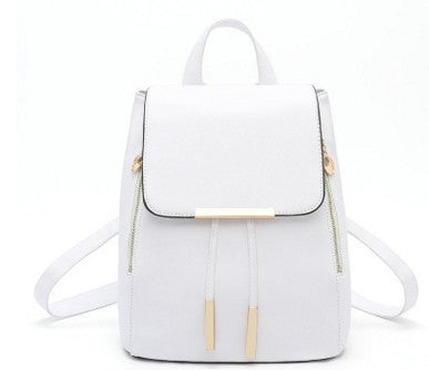 Women Backpack High Quality PU Leather Mochila Escolar School Bags For Teenagers Girls Top-handle Backpacks Herald Fashion - Dana Fashion