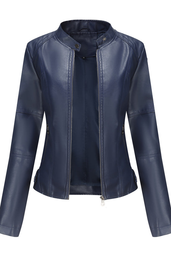 European And American Women's Leather Jackets