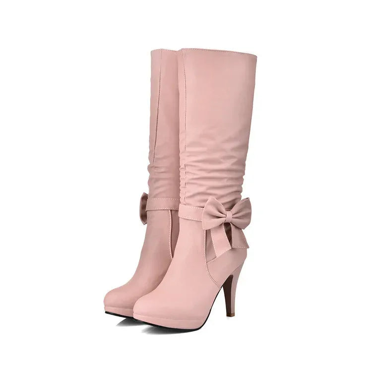 Bow with round head Martin boots - DanaFashionstore