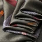 Geometric silk silk scarf - DanaFashionstore