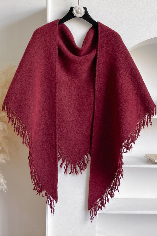 Autumn And Winter Solid Color All-match Warm Scarf