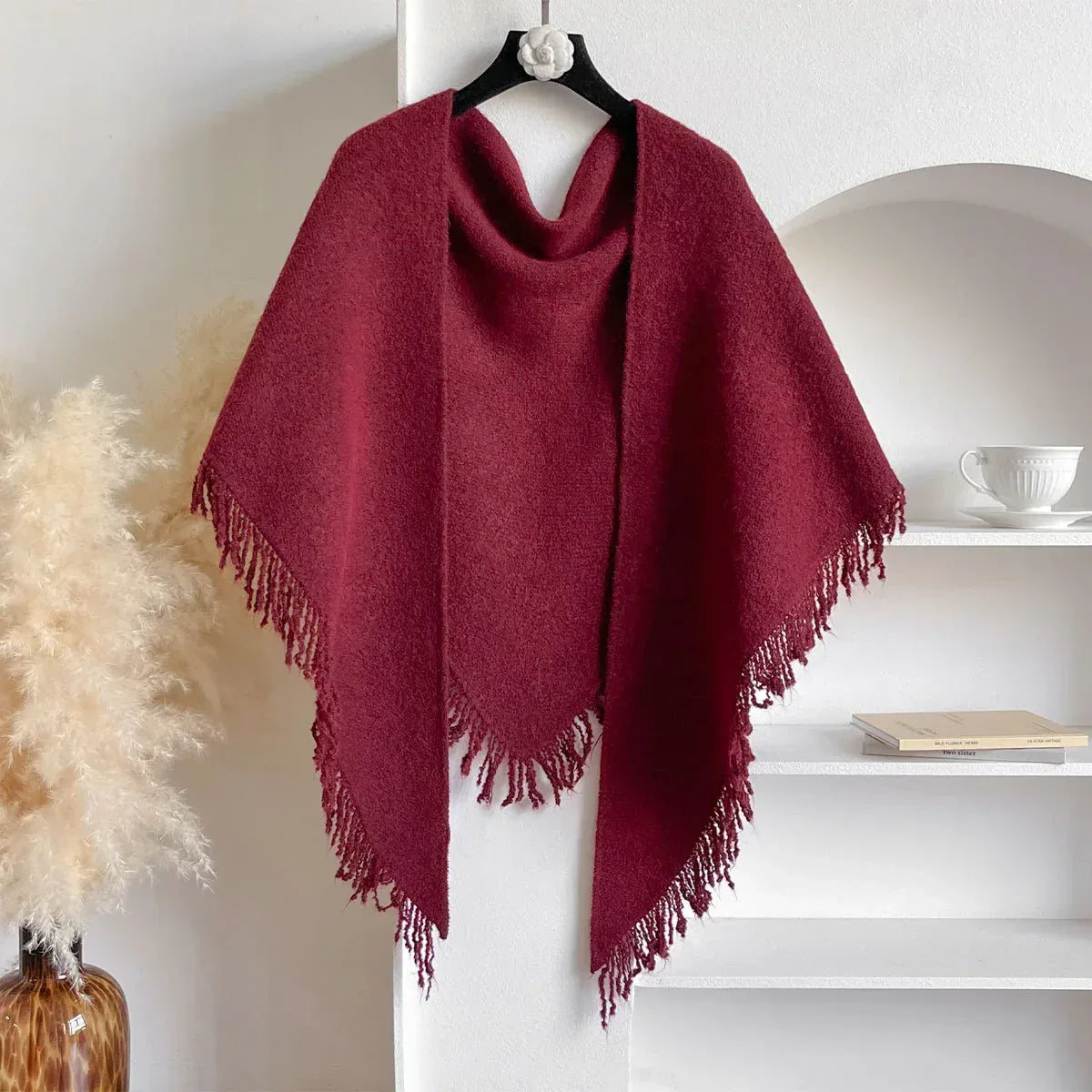 Autumn And Winter Solid Color All-match Warm Scarf - DanaFashionstore
