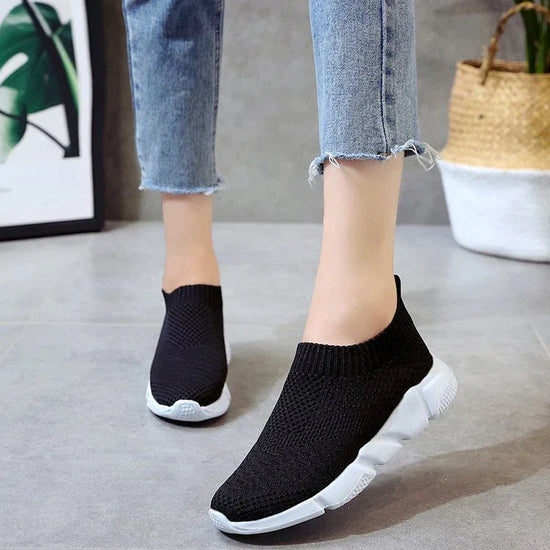Large size flying woven mesh shoes - DanaFashionstore