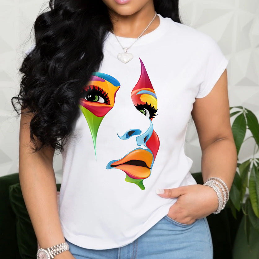 Women's Printed Sleeveless Casual Top