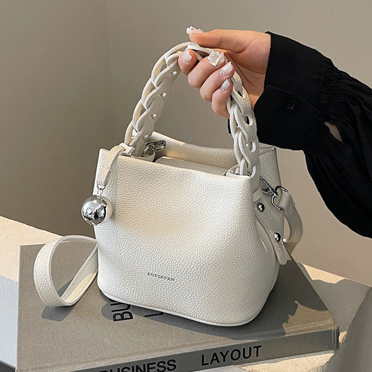 One-shoulder Crossbody Design Portable Bucket Bag - Dana Fashion