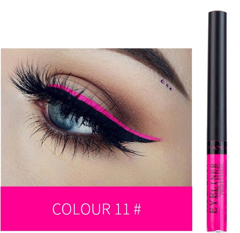 12-color matte eyeliner $10.99 Dana Fashion style: 11style makeup Product Category: Eyeliner Color: multicolor Specifications: normal specifications Style: 12 color eyeliner Color number: 1#, 2#, 3#, 4#, 5#, 6#, 7#, 8#, 9#, 10#, 11#, 12# Size: 12*120 mm
