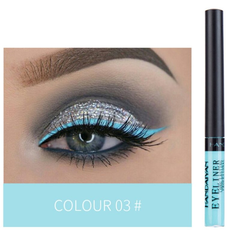 12-color matte eyeliner $11.21 Dana Fashion style: 3style makeup Product Category: Eyeliner Color: multicolor Specifications: normal specifications Style: 12 color eyeliner Color number: 1#, 2#, 3#, 4#, 5#, 6#, 7#, 8#, 9#, 10#, 11#, 12# Size: 12*120 mm
