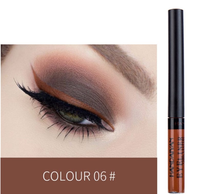12-color matte eyeliner $10.99 Dana Fashion style: 6style makeup Product Category: Eyeliner Color: multicolor Specifications: normal specifications Style: 12 color eyeliner Color number: 1#, 2#, 3#, 4#, 5#, 6#, 7#, 8#, 9#, 10#, 11#, 12# Size: 12*120 mm