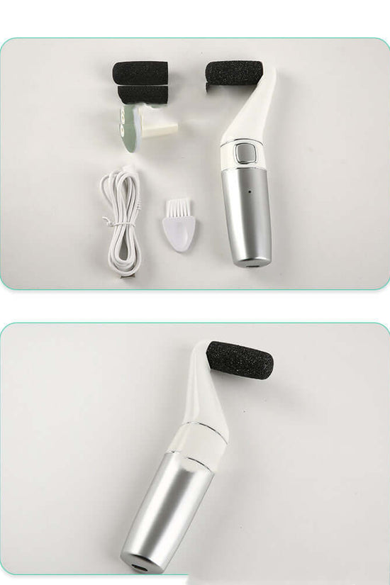 USB Rechargeable Foot File Professional Electric Feet Callus Remover Pedicure Foot Sander Dead Skin Callus Remover Foot Care $39.99 Dana Fashion Color: Black style: Battery models Beauty Tools Overview: Feature: USB charging design, more convenient to use