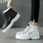 Short boots wild warm and velvet snow boots cotton shoes - DanaFashionstore