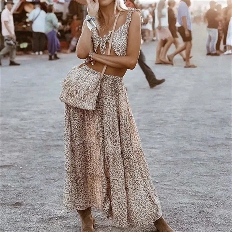 Printed pleated skirt - DanaFashionstore