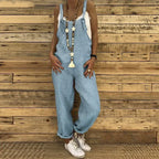 Plus Size Suspender Jumpsuit 2026 - Loose Overalls for Women - DanaFashionstore