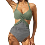 Multicolor Split Bikini Ladies Swimwear - DanaFashionstore