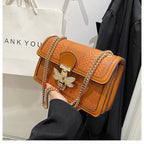Fashionable Stylish Chain Shoulder Trendy Retro Messenger Bag - DanaFashionstore