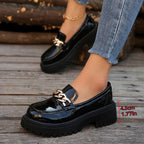 Shallow Mouth Round Head Slip-on Thick Bottom For Outdoors Fashion Shoes - DanaFashionstore