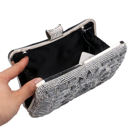 Women's Cheongsam Luxury Diamond Dinner Bag - Dana Fashion