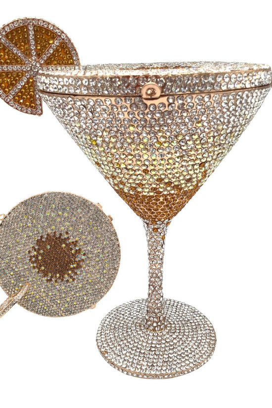 Cocktail Goblet Diamond Dinner Hand Bag - Dana Fashion