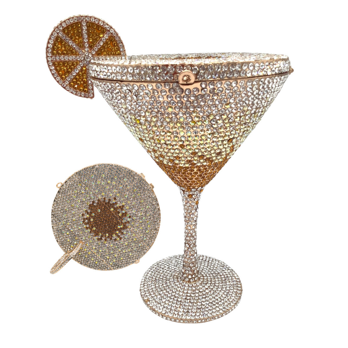 Cocktail Goblet Diamond Dinner Hand Bag - Dana Fashion