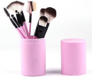 12pcs Makeup Brush Set Blush Eyeshadow Eyelash Highlighter Makeup Brush $12.74 Dana Fashion Appearance color: Pink quantity: Q12pc Women's Bags Overview: Unique design, stylish and beautiful. Good material, comfortable wear. A variety of colors, any choic