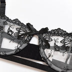 Lace Embroidered Floret And Interesting Underwear Set - DanaFashionstore