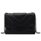 Embroidery Thread Small PU Leather Crossbody Bags for Women Trend Hand Bag Women's Branded Trending Shoulder Handbags - DanaFashionstore