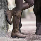 Women's mid-tube rider boots - DanaFashionstore