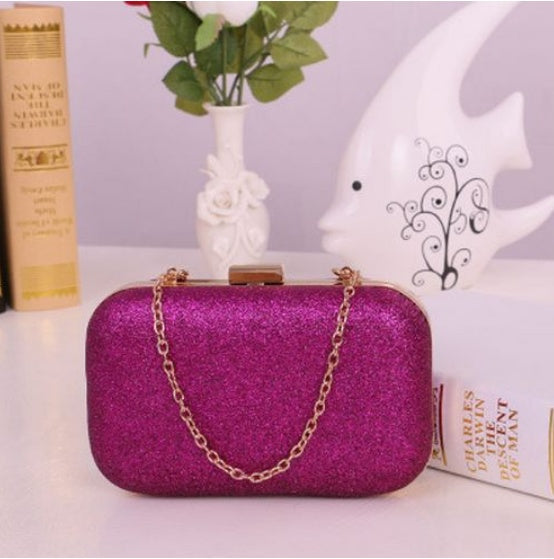 Women Handbag Evening Bags For Party New Women Chain Shoulder Bag Ladies Fashion Gold Clutch Box Bag Women Messenger - Dana Fashion