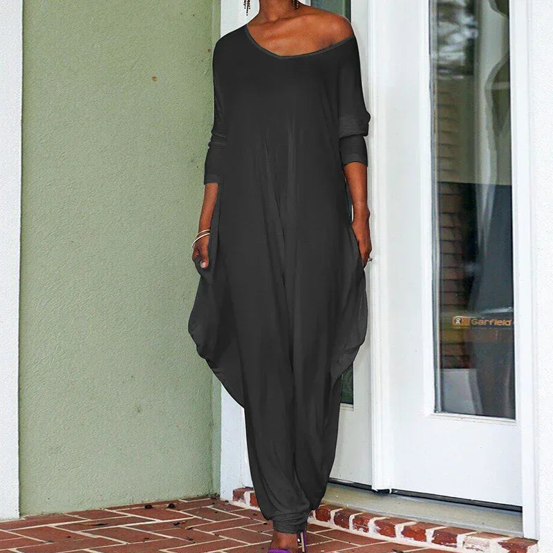 Oversized Loose Casual Jumpsuit 2026 - Relaxed Fit Jumpsuit - DanaFashionstore