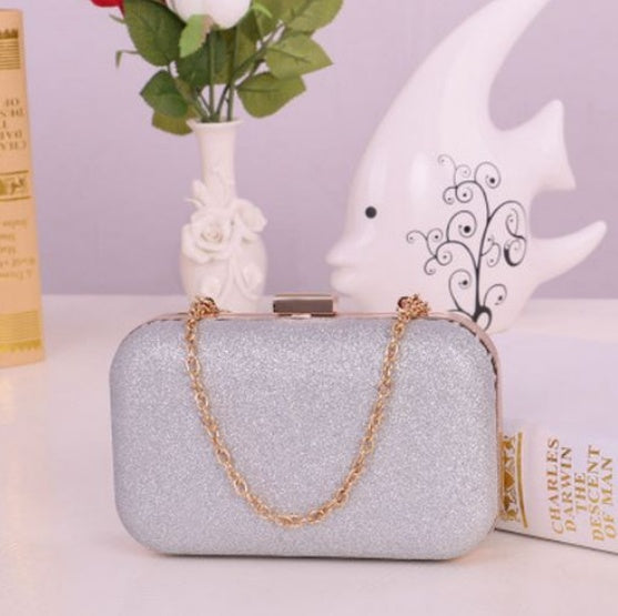 Women Handbag Evening Bags For Party New Women Chain Shoulder Bag Ladies Fashion Gold Clutch Box Bag Women Messenger - Dana Fashion