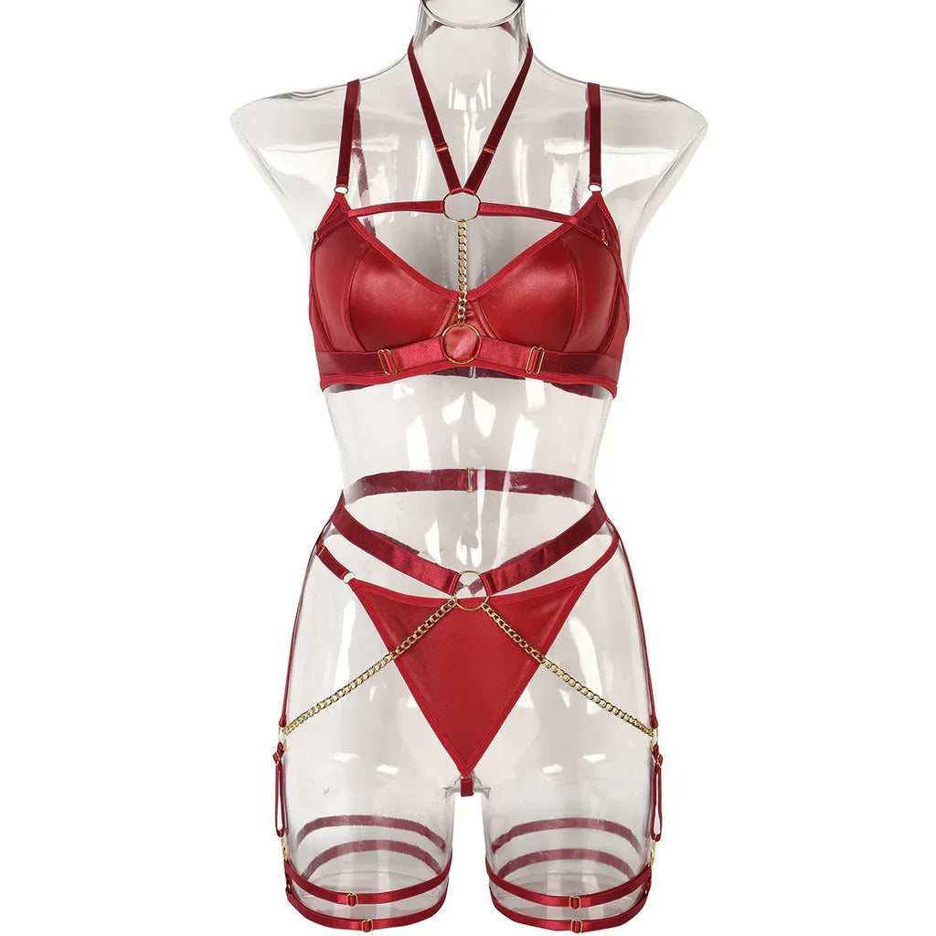 Comfortable Sexy Underwear Three Piece Set 2026 - Intimate Lingerie - DanaFashionstore